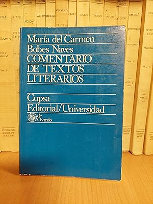 Imagen del vendedor de Comentarios de textos literarios a la venta por Martina llibreter