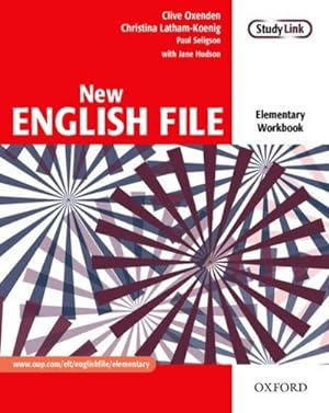 Imagen del vendedor de New English File, Elementary : Workbook, StudyLink a la venta por AHA-BUCH GmbH