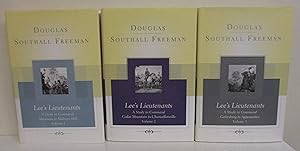 Lee's Lieutenants: A Study in Command (3 Volume Set)