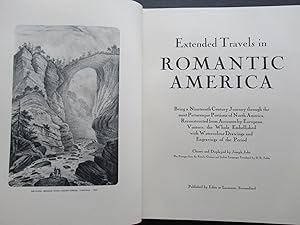 Seller image for EXTENDED TRAVELS IN ROMANTIC AMERICA for sale by First Folio    A.B.A.A.