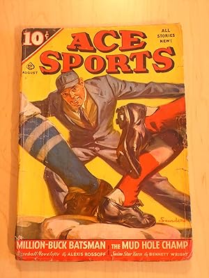 Ace Sports Pulp August 1940