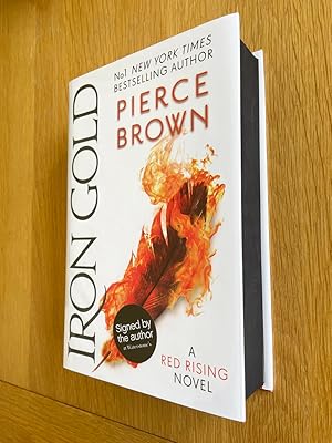 Seller image for Iron Gold - Signed 1st Print Waterstone Black page edges Hardcover in very fine condition for sale by UKBookworm
