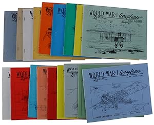 WORLD WAR 1 AEROPLANES - LOT OF 18 ISSUES: # 72 to 89.: