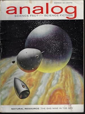 Bild des Verkufers fr ANALOG Science Fact/ Science Fiction: March, Mar. 1963 zum Verkauf von Books from the Crypt