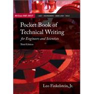 Seller image for Pocket Book of Technical Writing for Engineers & Scientists for sale by eCampus