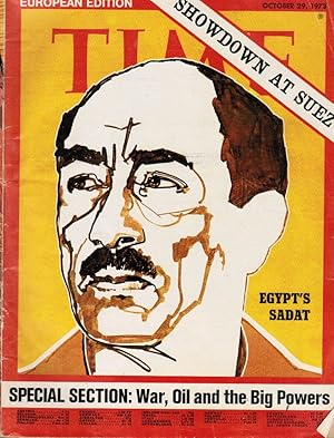 Time Magazine October 29, 1973 - Anwar Sadat, Cover