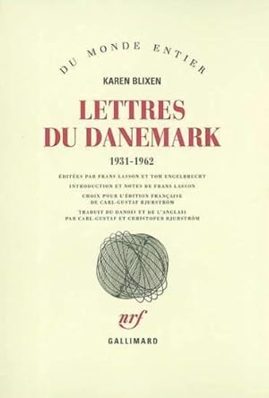 Seller image for Lettres du Danemark for sale by Chapitre.com : livres et presse ancienne