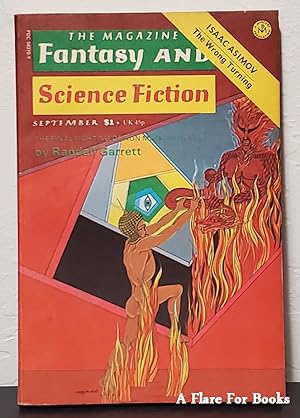 Bild des Verkufers fr The Magazine of Fantasy and Science Fiction Volume 49 No. 3 September 1975 zum Verkauf von A Flare For Books