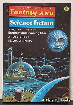 Bild des Verkufers fr The Magazine of Fantasy and Science Fiction Volume 49 No. 2 August 1975 zum Verkauf von A Flare For Books