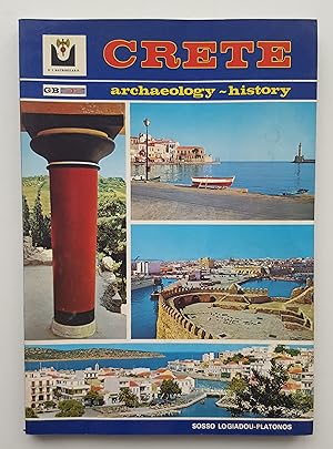 Imagen del vendedor de Crete. Archeological and Historical Sites, Scenery, Traditional Customs. Archeaologigal and historical map of Crete. 150 colour photographs a la venta por Der Buchfreund