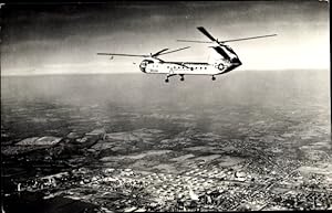 Ansichtskarte / Postkarte Vertol H 16 Transporter, United States Air Force, Tandemrotor Transport...