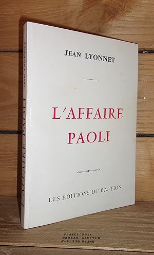 L'AFFAIRE PAOLI