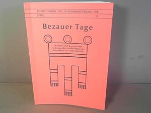 Immagine del venditore per Bezauner Tage 1986. - Chancen und Grenzen der vorbeugenden Manahmen als Alternative zur Freiheitsstrafe. (= Schriftenreihe es Bundesministeriums fr Justiz, Band 33). venduto da Antiquariat Deinbacher