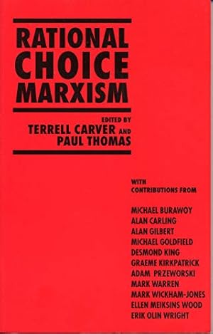 Seller image for Rational Choice Marxism for sale by Redux Books