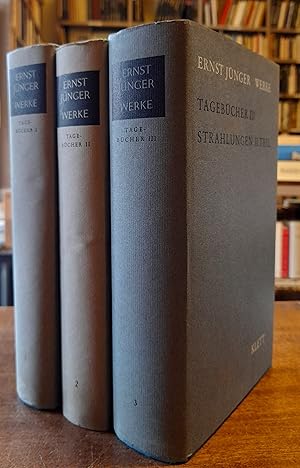 Image du vendeur pour WERKE. TAGEBUCHER. Band 1. Der Erste Weltkrieg. Band 2. Strahlungen I. Teil. Band 3. Strahlungen II. mis en vente par LIBRERIA ALDROVANDI