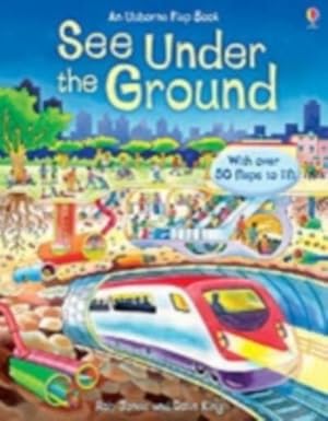 Imagen del vendedor de See Under the Ground : with over 75 flaps to lift, See inside, An Usborne Flap Book a la venta por AHA-BUCH GmbH