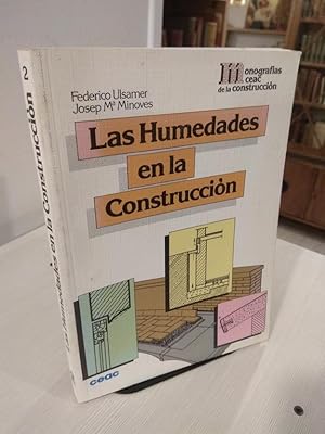 Bild des Verkufers fr Las humedades en la construccin zum Verkauf von Libros Antuano