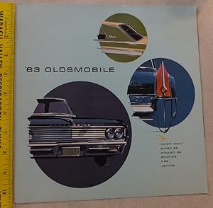 Image du vendeur pour 1963 OLDSMOBILE FULL LINE BROCHURE 98 SUPER 88 DYNAMIC 88 STARFIRE F-85 JETFIRE mis en vente par ROXY'S READERS