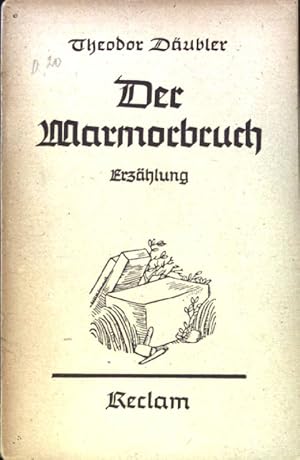 Bild des Verkufers fr Der Marmorbruch : Erzhlung, Reclams Universal-Bibliothek ; Nr 7075 zum Verkauf von books4less (Versandantiquariat Petra Gros GmbH & Co. KG)