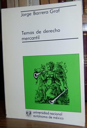 Imagen del vendedor de TEMAS DE DERECHO MERCANTIL a la venta por Fbula Libros (Librera Jimnez-Bravo)