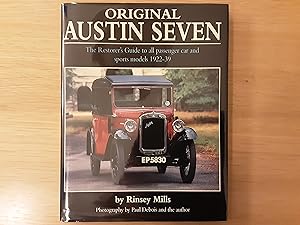 Imagen del vendedor de Original Austin Seven: The Restorer's Guide to All Passenger Car and Sports Models, 1922-39 (Original S.) a la venta por Roadster Motoring Books