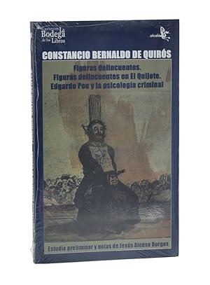 Imagen del vendedor de FIGURAS DELINCUENTES. FIGURAS DELINCUENTES EN EL QUIJOTE. EDGARDO POE Y LA PSICOLOGA CRIMINAL a la venta por Librera Monogatari