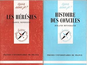 Immagine del venditore per Lot 4 livres : les hrsies - histoire de la reconquista - les grandes doctrines morales - histoire des conciles venduto da LE GRAND CHENE