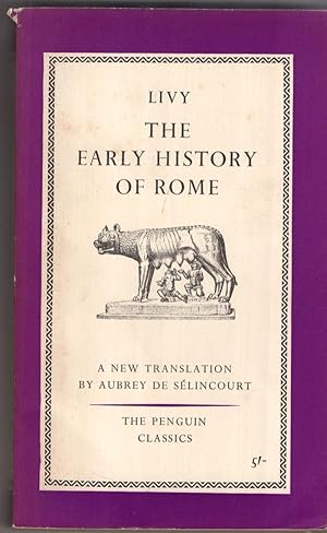 Seller image for Livy. The Early History of Rome: Books I-V for sale by High Street Books