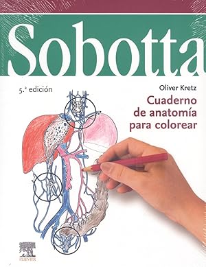 Bild des Verkufers fr SOBOTTA. Cuaderno de anatoma para colorear 5 ED zum Verkauf von Imosver