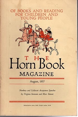 Seller image for The Horn Book Magazine; Volume XXXIII, No 4: August, 1957 for sale by Dorley House Books, Inc.