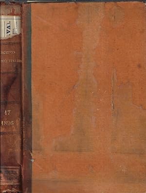 Archivio storico italiano quinta serie V tomo XVII anno 1896