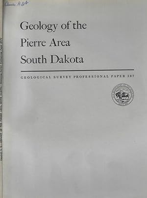 Imagen del vendedor de Geology of the Pierre Area South Dakota a la venta por Biblioteca di Babele