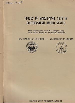 Seller image for Floods of march-april 1973 in Southeastern United States for sale by Biblioteca di Babele