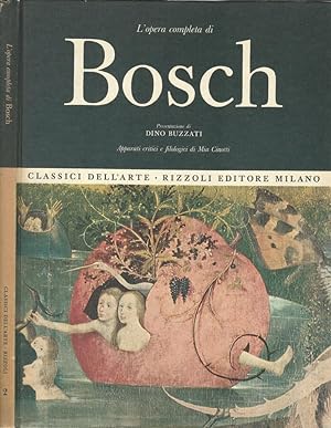 Bild des Verkufers fr Bosch L'opera completa zum Verkauf von Biblioteca di Babele