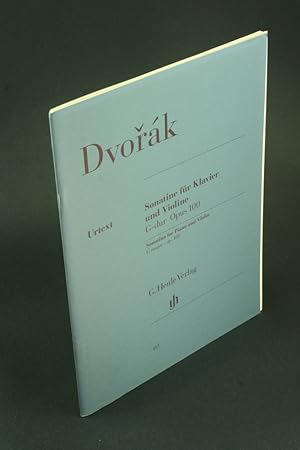 Bild des Verkufers fr Sonatine fr Klavier und Violine G-dur op. 100 / Antonin Dvork. Hrsg. von Sonja Gerlach ; Zdenka Pildov. Fingersatz von Helmut Deutsch. Mit zustzlich bezeichneter Violinstimme von Kurt Guntner zum Verkauf von Steven Wolfe Books