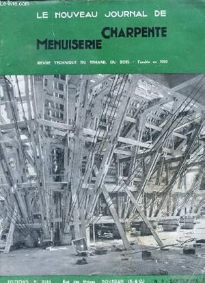 Seller image for Le nouveau journal de charpente menuiserie N9, septembre 1958- revue technique du travail du bois- les escaliers, utilisation du contreplaque qualite marine en charpente bois, restauration des charpentes de l'opera du chateau de versailles, la . for sale by Le-Livre