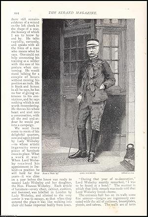 Imagen del vendedor de Lord Wolseley : Illustrated Interview. An uncommon original article from The Strand Magazine, 1892. a la venta por Cosmo Books