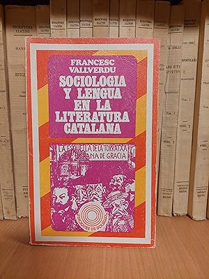 Bild des Verkufers fr Sociologia y lengua en la literatura Catalana. zum Verkauf von Martina llibreter