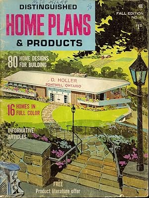 Distinguished Home Plans & Products / Fall Edition No. 41