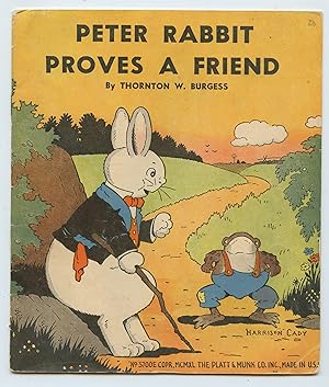 Imagen del vendedor de Peter Rabbit Proves A Friend a la venta por Attic Books (ABAC, ILAB)