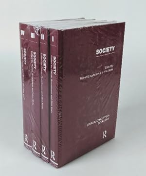 Society, Critical Concepts in Sociology - 4 Volume set : 1. The origins of society / 2. Classical...