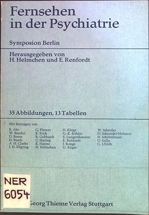 Immagine del venditore per Fernsehen in der Psychiatrie : Symposion Berlin, Oktober 1977. venduto da books4less (Versandantiquariat Petra Gros GmbH & Co. KG)
