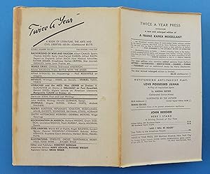 Seller image for Twice A Year: A Book of Literature, The Arts, and Civil Liberties: Double Number XIV-XV---Fourteen-Fifteen, Fall-Winter---1946-1947 for sale by My Father's Books