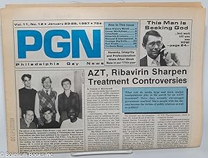 Immagine del venditore per PGN: Philadelphia Gay News; vol. 11, #12, Jan. 23-29, 1987: AZT, Ribavirin Sharpen Treatment Controversies venduto da Bolerium Books Inc.