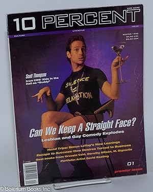 Seller image for 10 Percent: vol. 1, #001, Winter 1992: Premier Issue: Can we keep a straight face for sale by Bolerium Books Inc.