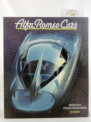Bild des Verkufers fr Alfa Romeo cars. zum Verkauf von Chiemgauer Internet Antiquariat GbR