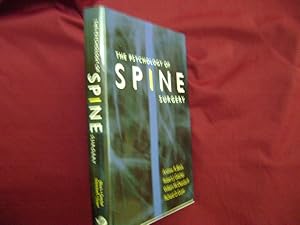 Bild des Verkufers fr The Psychology of Spine Surgery. Inscribed by the author. zum Verkauf von BookMine