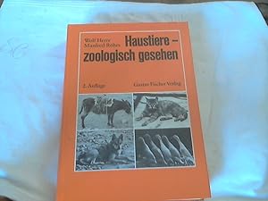 Bild des Verkufers fr Haustiere - zoologisch gesehen. Wolf Herre ; Manfred Rhrs zum Verkauf von Versandhandel Rosemarie Wassmann