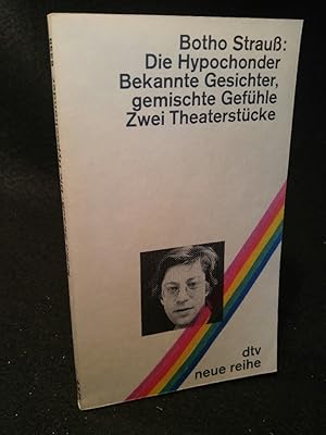 Bild des Verkufers fr Die Hypochonder / Bekannte Gesichter gemischte Gefhle Zwei Theaterstcke zum Verkauf von ANTIQUARIAT Franke BRUDDENBOOKS