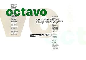 Seller image for Octavo journal of typography 87.3. Internationale Fachzeitschrift fr Typologie. for sale by Antiquariat im Kloster